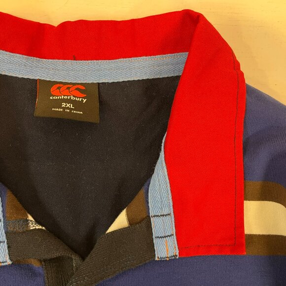 Canterbury Men's Uglies Rugby Polo Shirt - Size 2XL - Picture 5 of 5